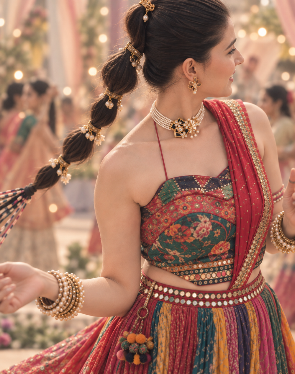 Look 01: Garba Glam