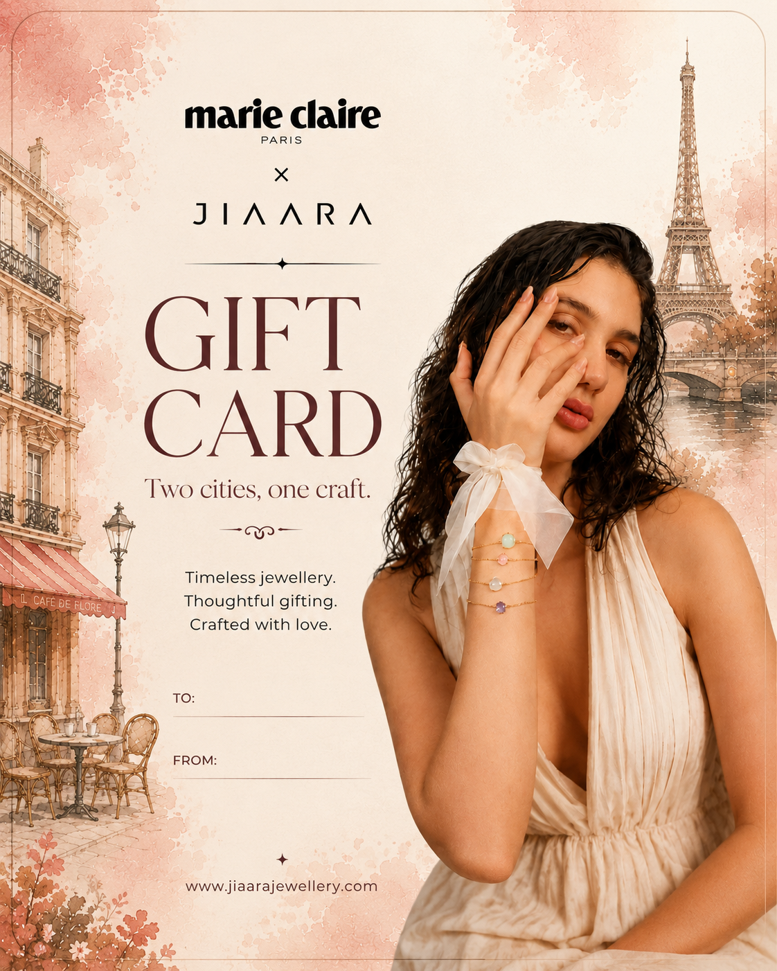 Jiaara × Marie Claire Gift Card