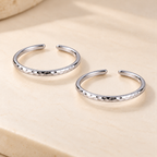 Sleek Silver Toe Ring | Pure Silver
