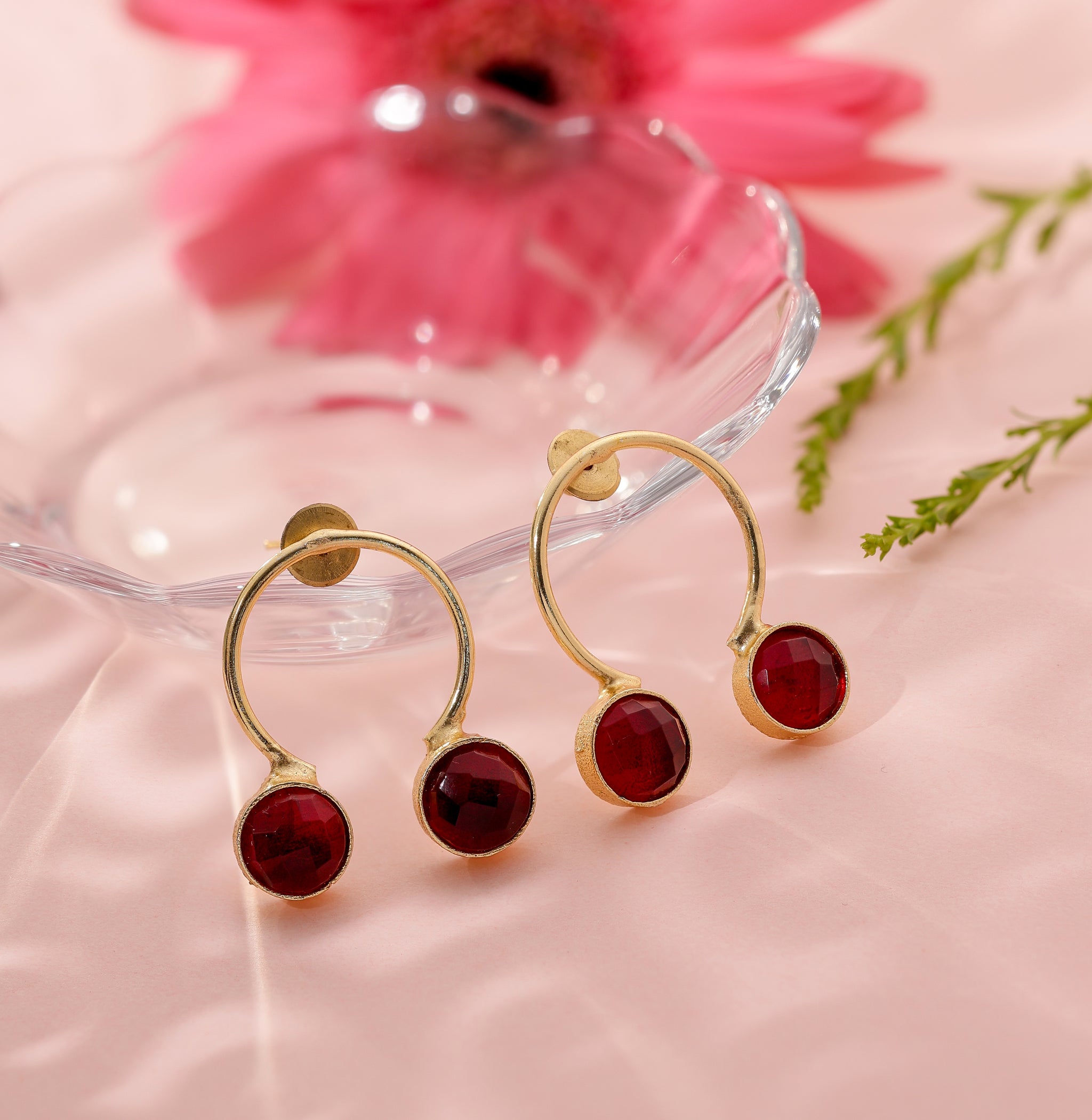 Dual Monalisa Ohm Earrings