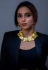 Golden Gleam Double Layer Brass Necklace