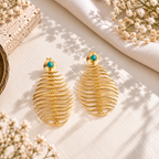 Multi-lined fish Earrings