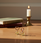 MC Paris Lemon Quartz Parisian Earrings