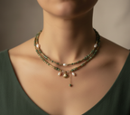 MC Paris Tourmaline Beads Pendant