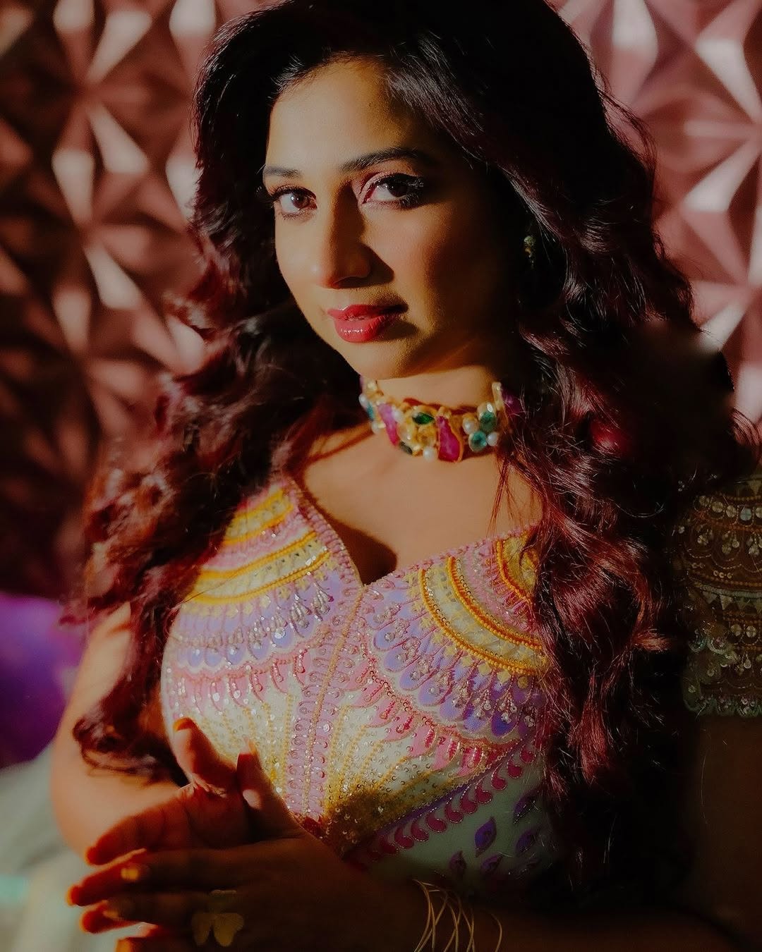 Amethyst Elegance Choker Necklace