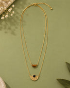 MC Paris Tiger EyeDouble layer Necklace