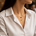 MC Paris Tiger EyeDouble layer Necklace