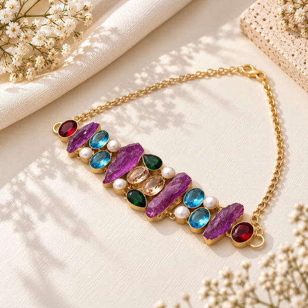 Amethyst Stone Necklace