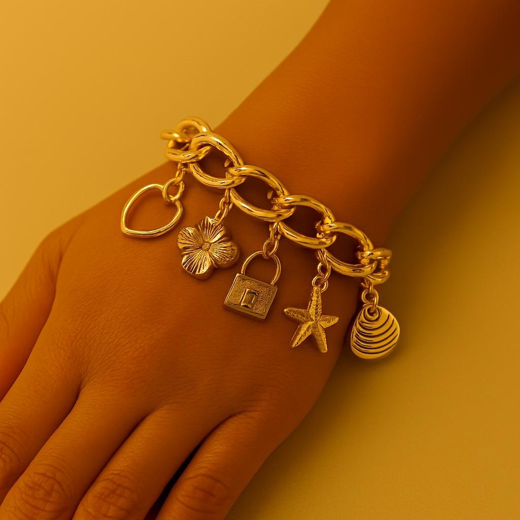 Auric Roots Chime Bracelet - Jiaarajewellery