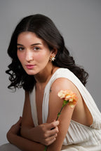 Baroque Pearl Stud Earrings - Jiaarajewellery