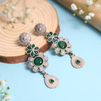 Bohemian Style embellished Oxidised Earrings - Jiaarajewellery