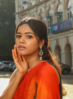 Bohemian Style embellished Oxidised Earrings - Jiaarajewellery