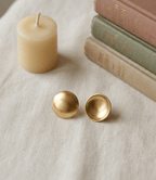 Brass discs Choker Necklace set - Jiaarajewellery