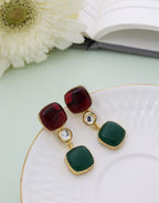 Crystal Cascade Necklace Set - Jiaarajewellery