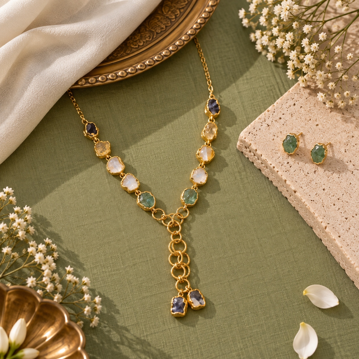 Artisan's touch knotted Minimal Necklace