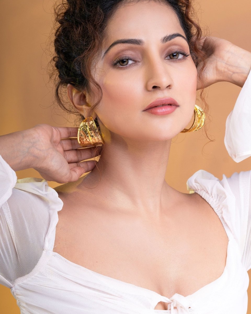 Gypsy Ember Hoop Earrings - Jiaarajewellery