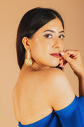 Hammered Wheel Drop Earrings - Jiaarajewellery