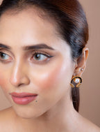 Lunar Glow pearl Earrings - Jiaarajewellery