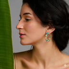 Pastel Baroque Pearl Drop Earrings - Jiaarajewellery