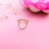 Pearl Drop Crown Ring