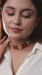 Gemstone Choker Necklace