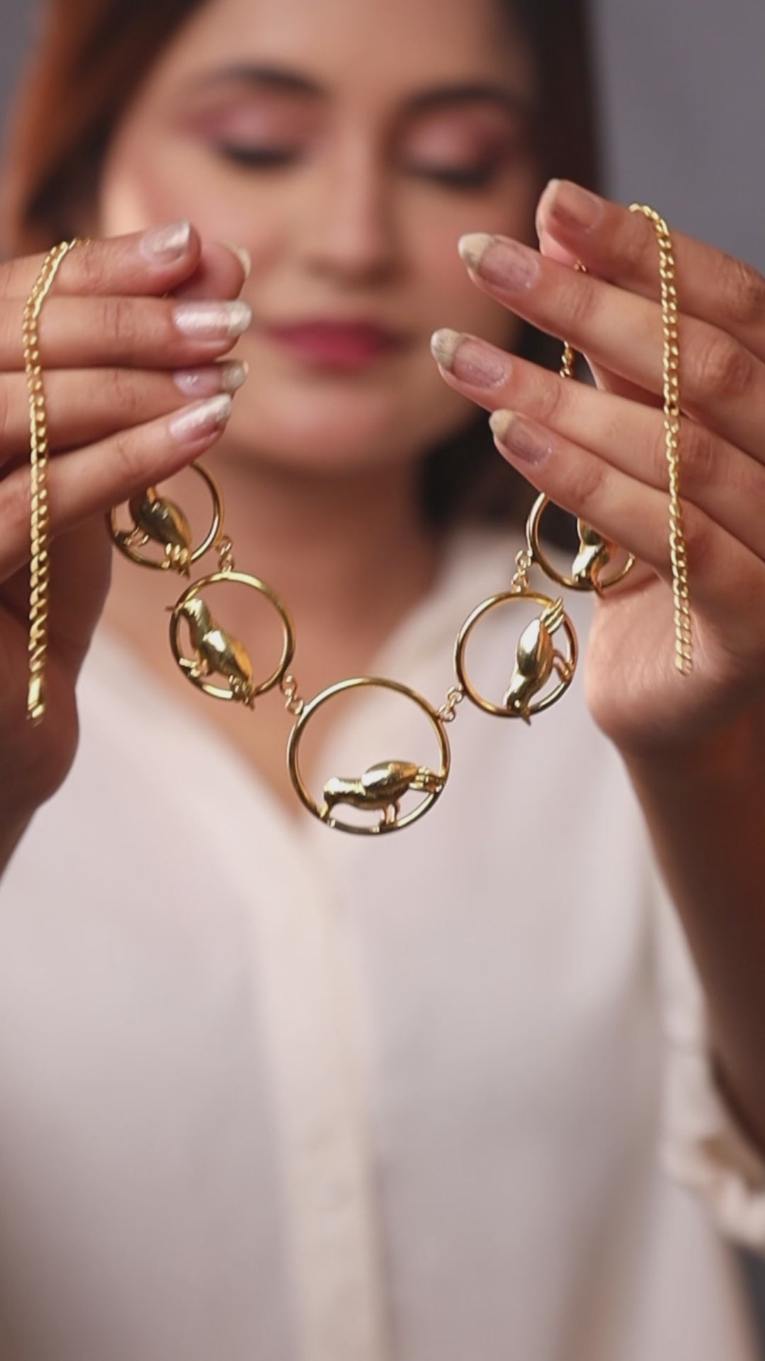 5 Little Birdie Necklace