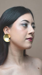 Handcrafted Curved Earrings