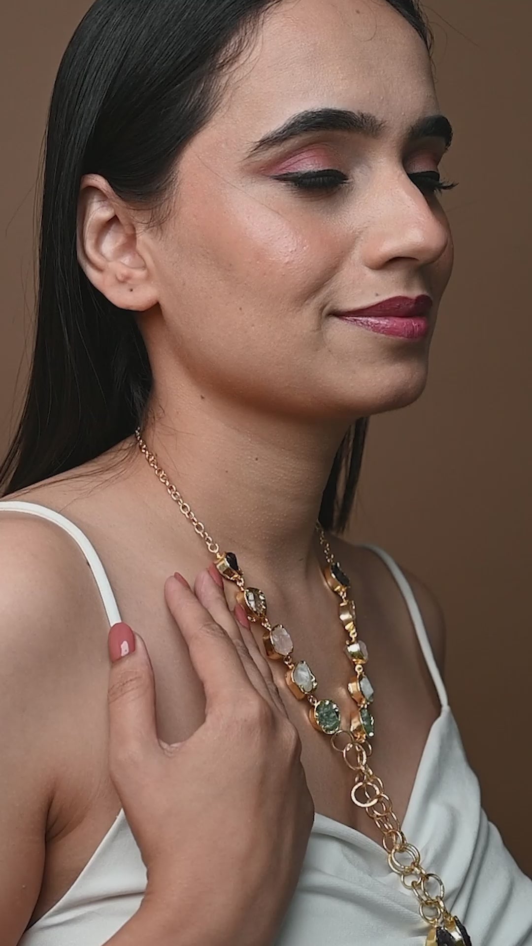 Artisan's touch knotted Minimal Necklace