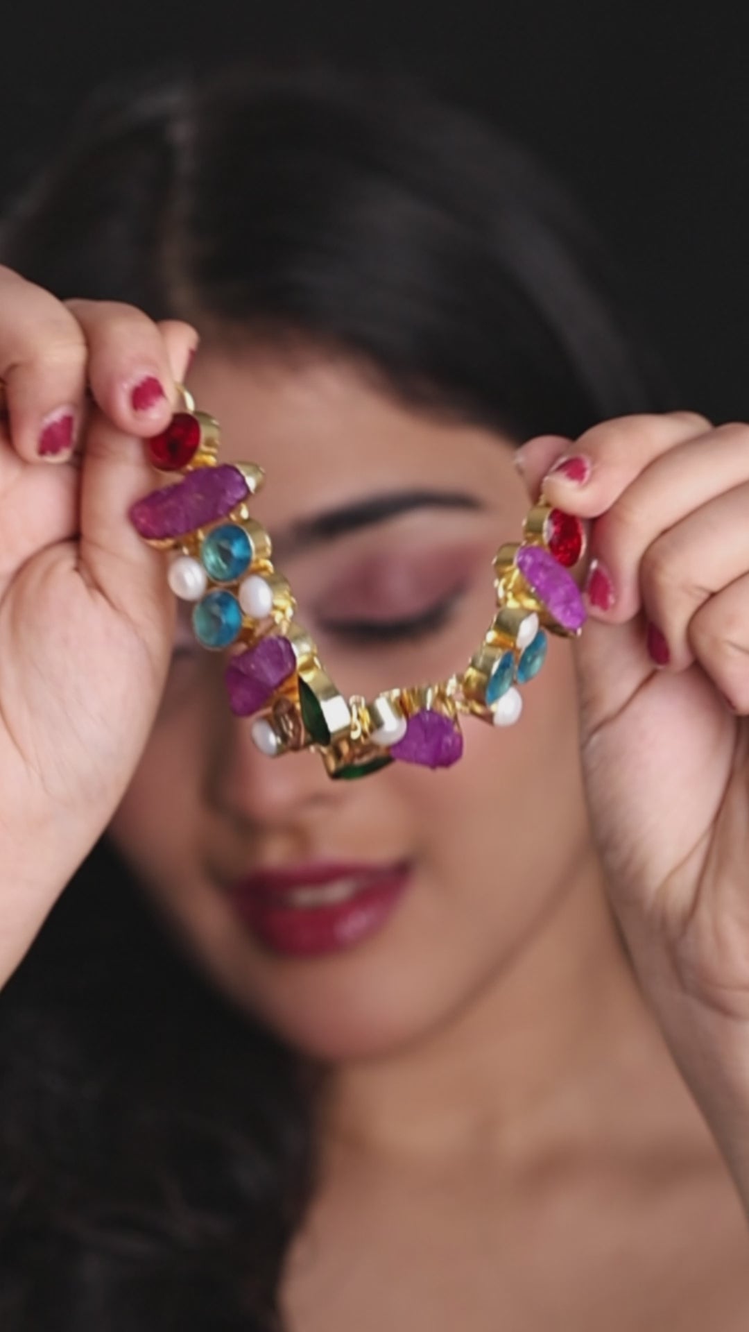 Amethyst Stone Necklace