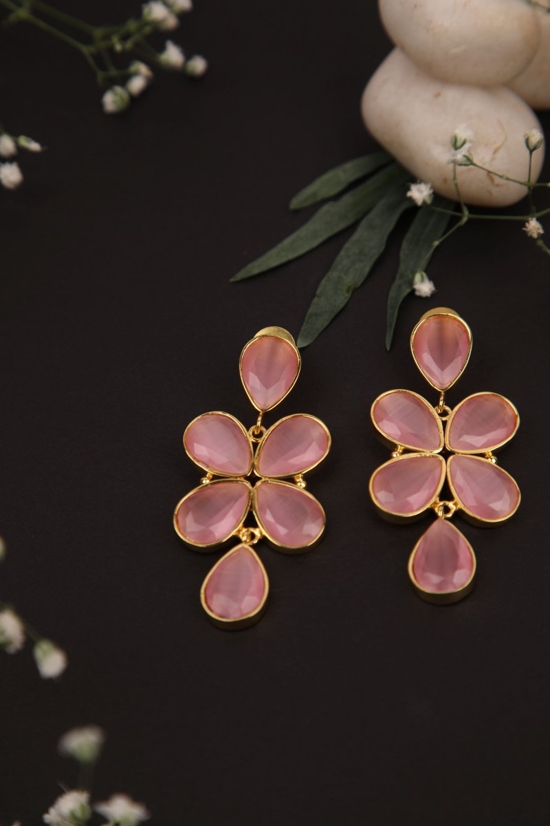 Rock & Shine Dangle Earrings - Jiaarajewellery