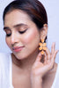 Rock & Shine Orange Dangle Earrings