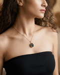 Solo Labradorite Pendant Necklace - Jiaarajewellery