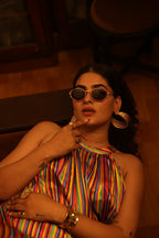 Textured Bold Gold Hoop Earrings - Jiaarajewellery