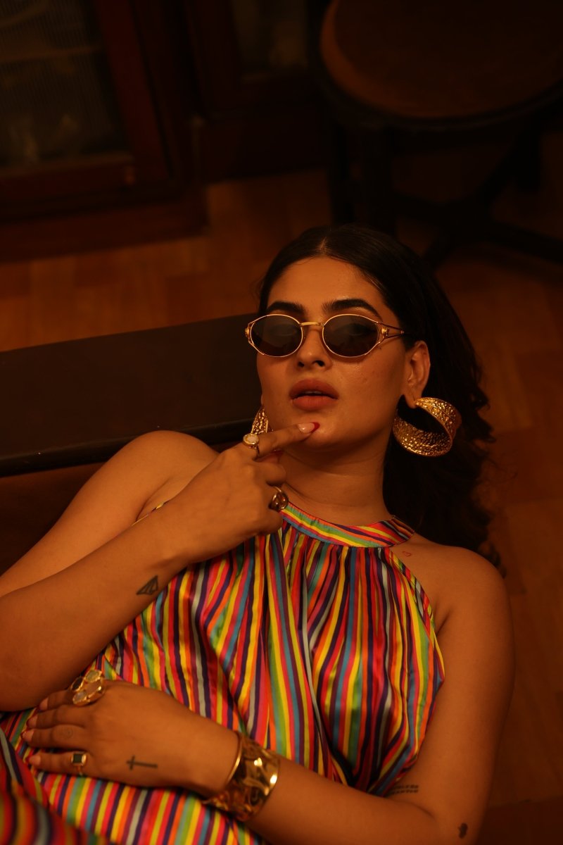 Textured Bold Gold Hoop Earrings - Jiaarajewellery