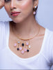Winterline Hasli Pink-black Necklace